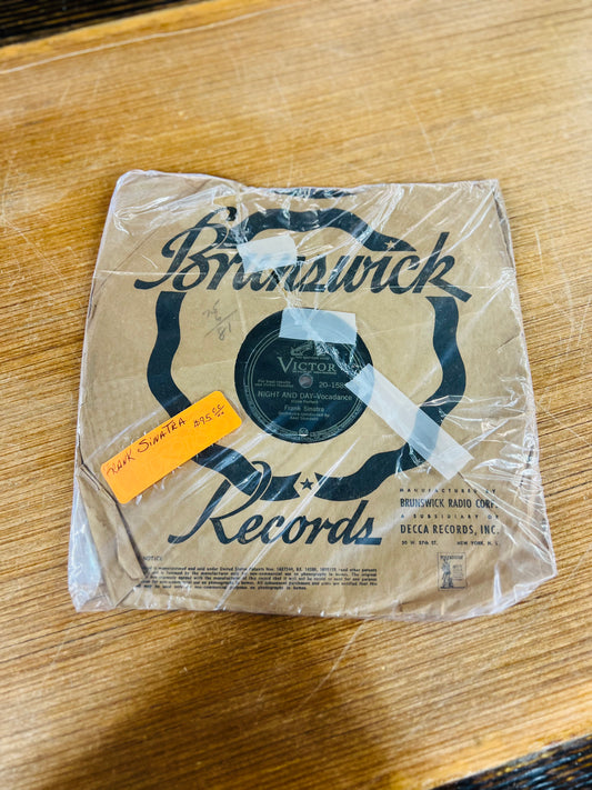 Frank Sinatra Victor Night And Day / The Lamplighter's Serenade 78 RPM