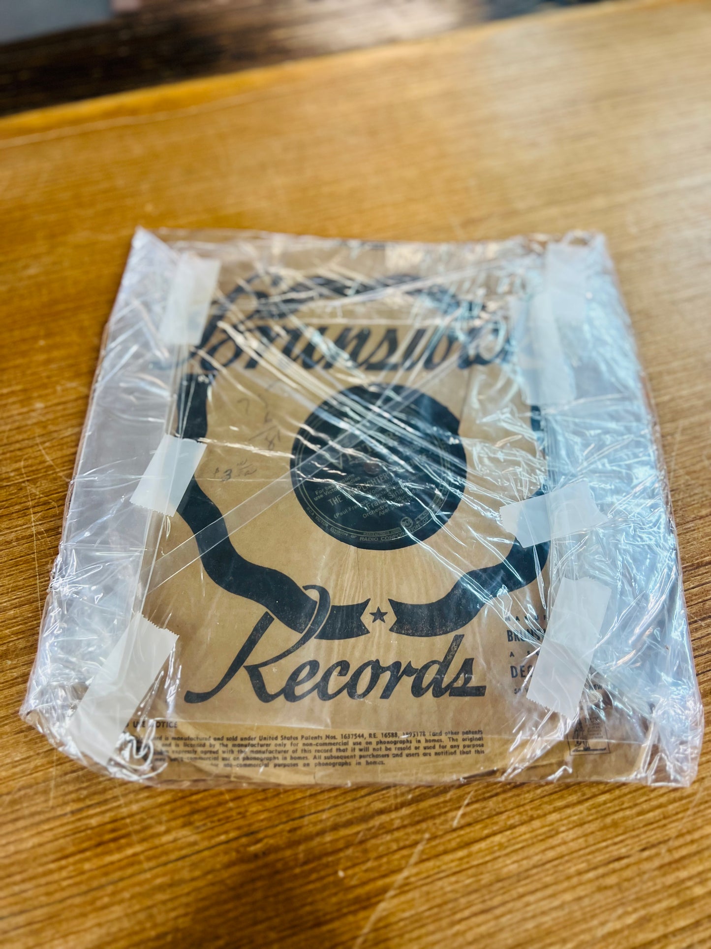 Frank Sinatra Victor Night And Day / The Lamplighter's Serenade 78 RPM