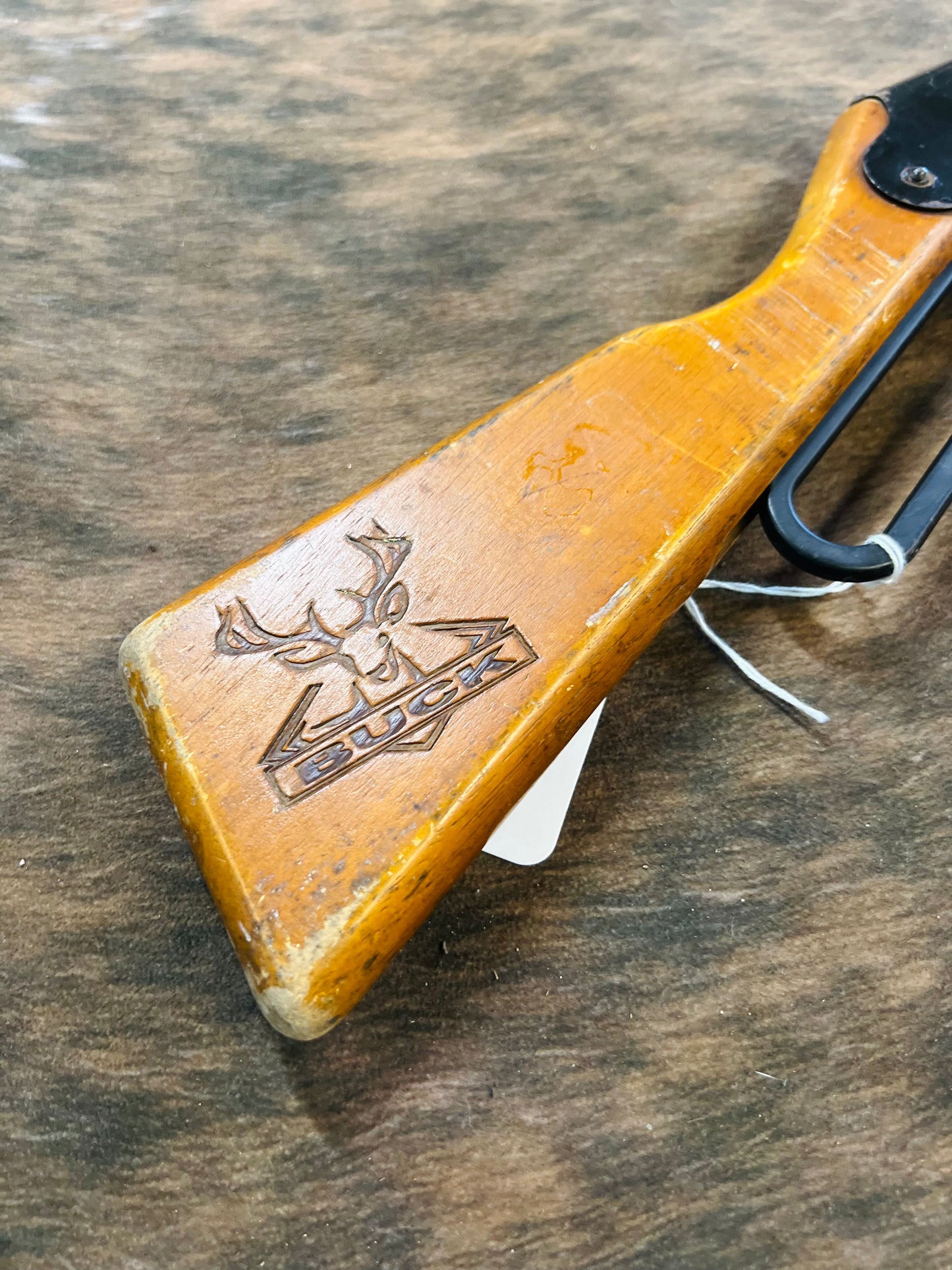Vintage Daisy "Buck" BB Gun Wood Stock