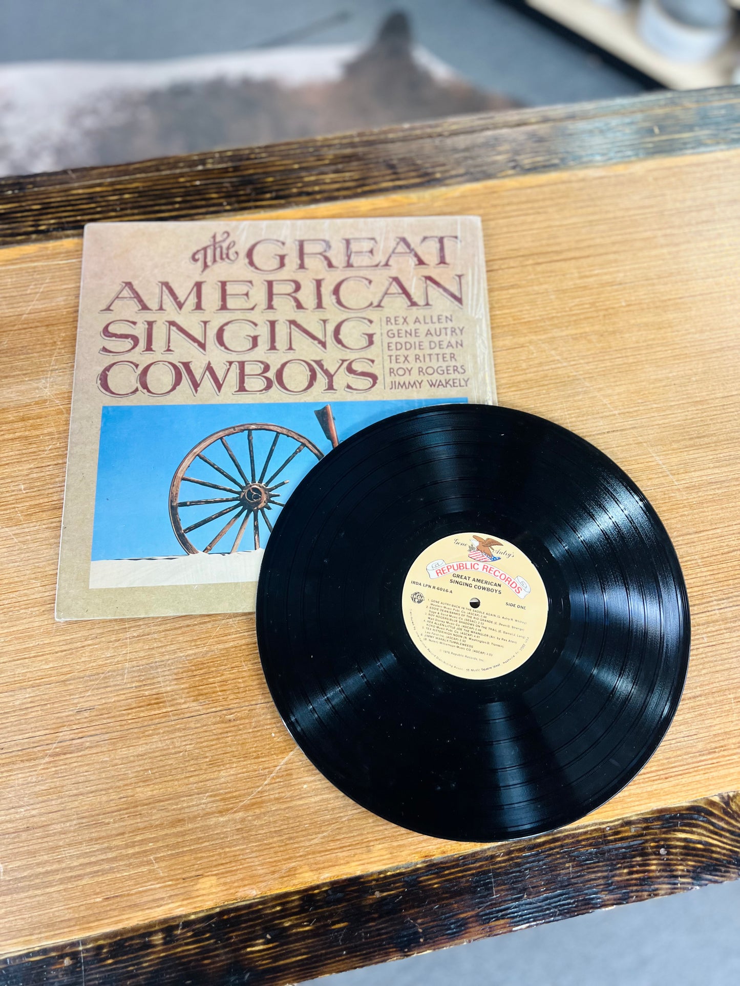 The Great American Singing Cowboys Record