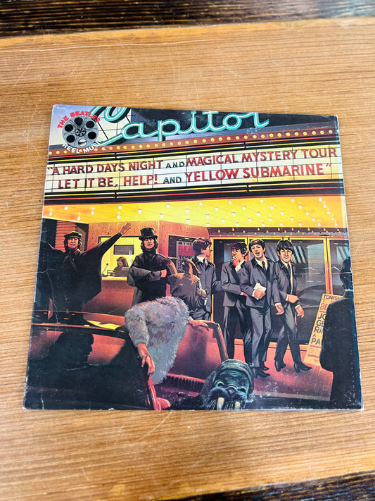 Vintage The Beatles Reel Music Record
