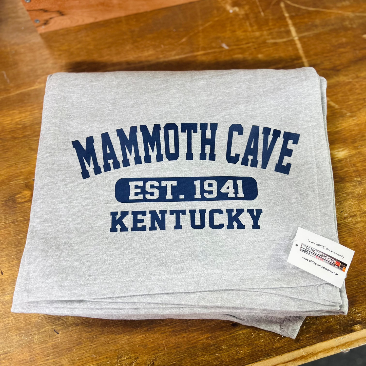 Mammoth Cave Kentucky Est. 1941 Blanket