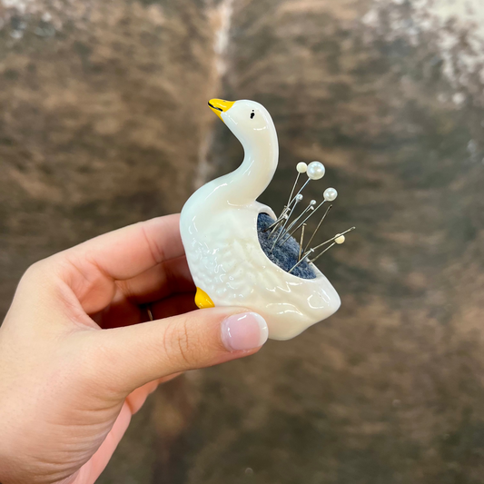 Vintage Goose Pin Cushion