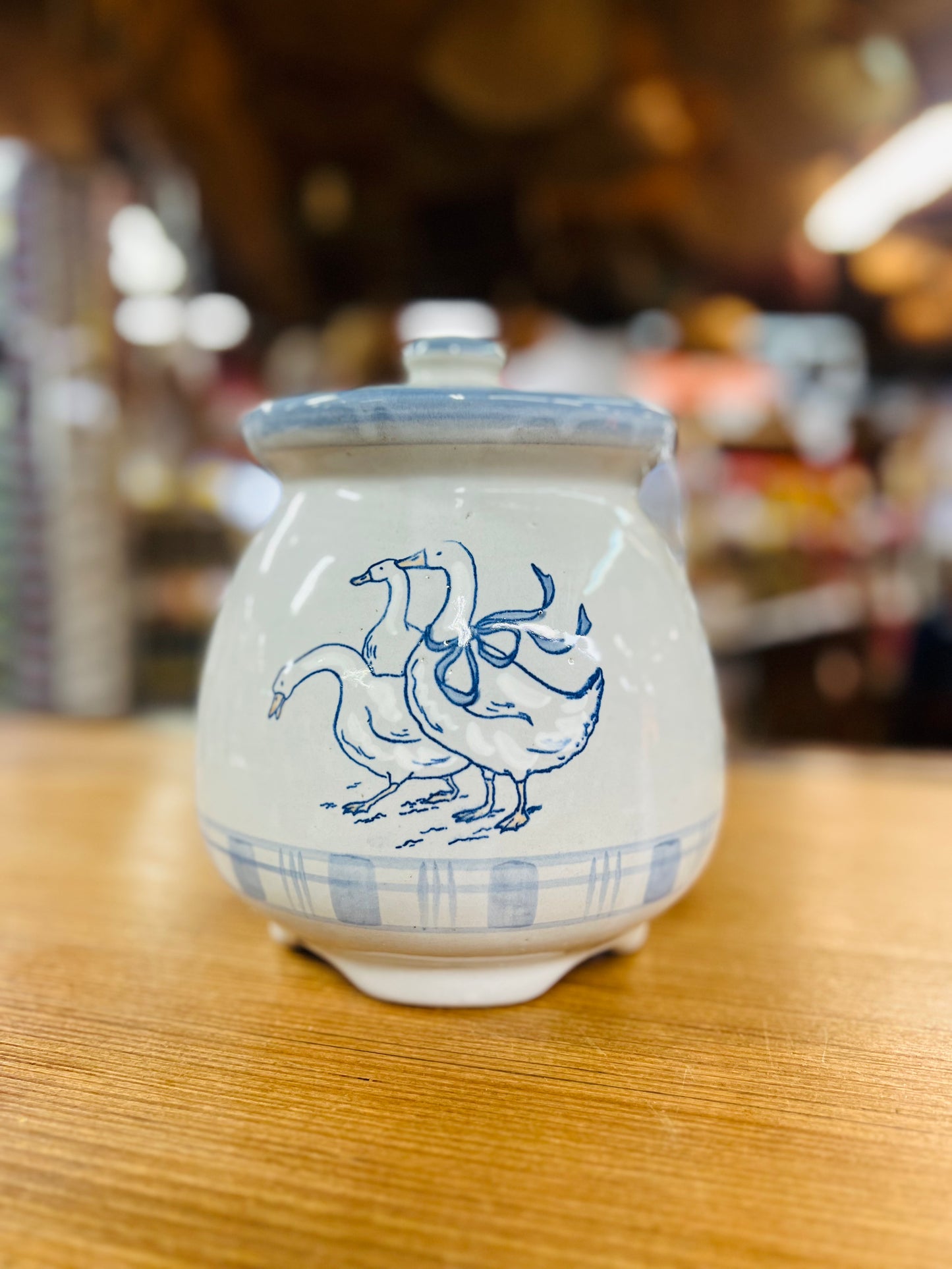 "Gaggle of Geese" Cookie Jar - Louisville, Ky Stoneware Pottery