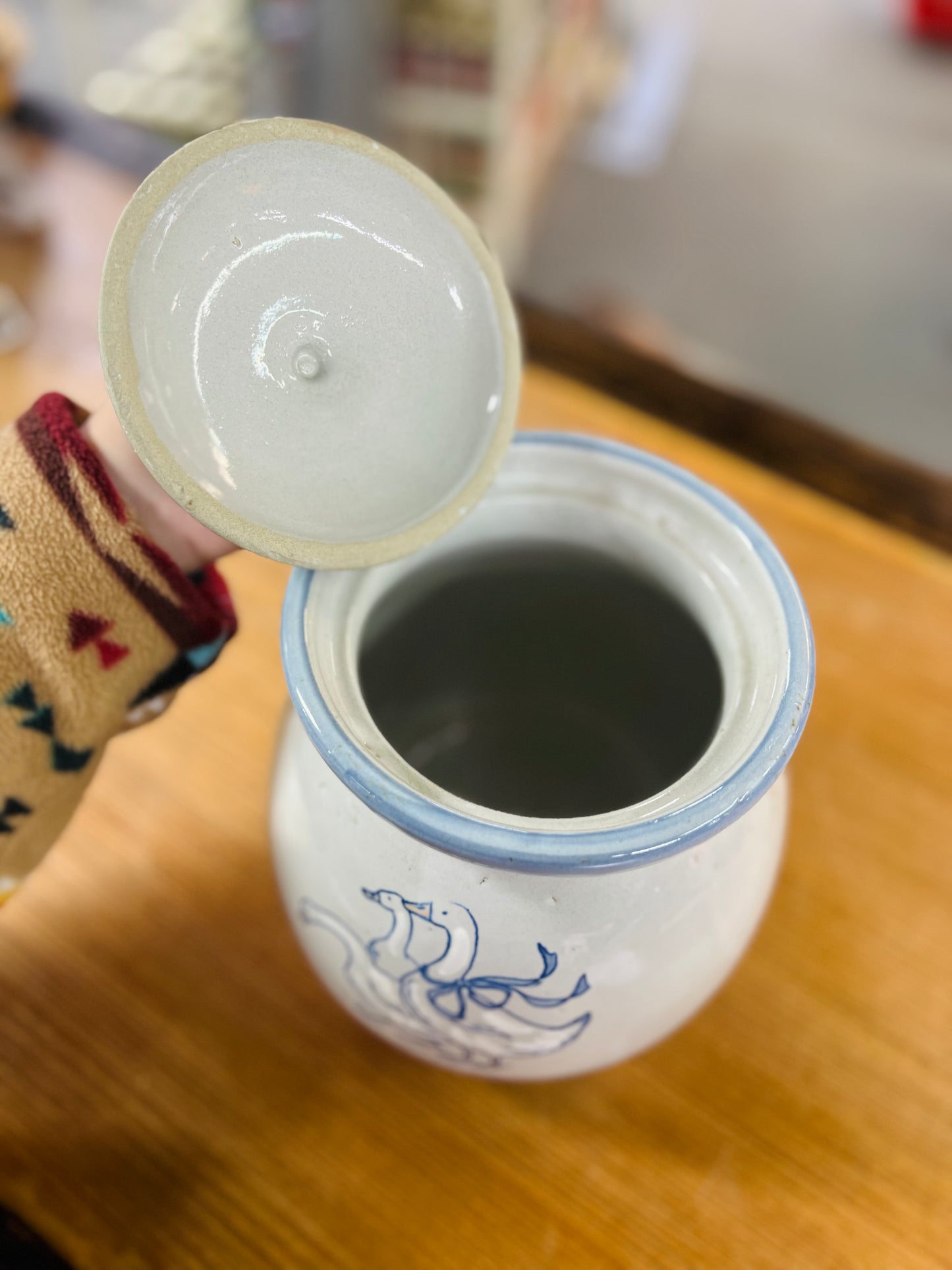 "Gaggle of Geese" Cookie Jar - Louisville, Ky Stoneware Pottery