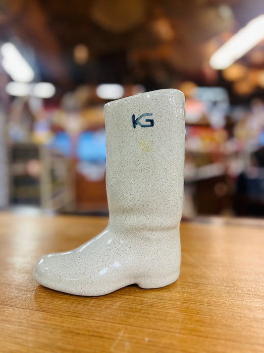 RARE Vintage Bybee Pottery Boot! - Flower Pot Handmade in Bybee, Kentucky