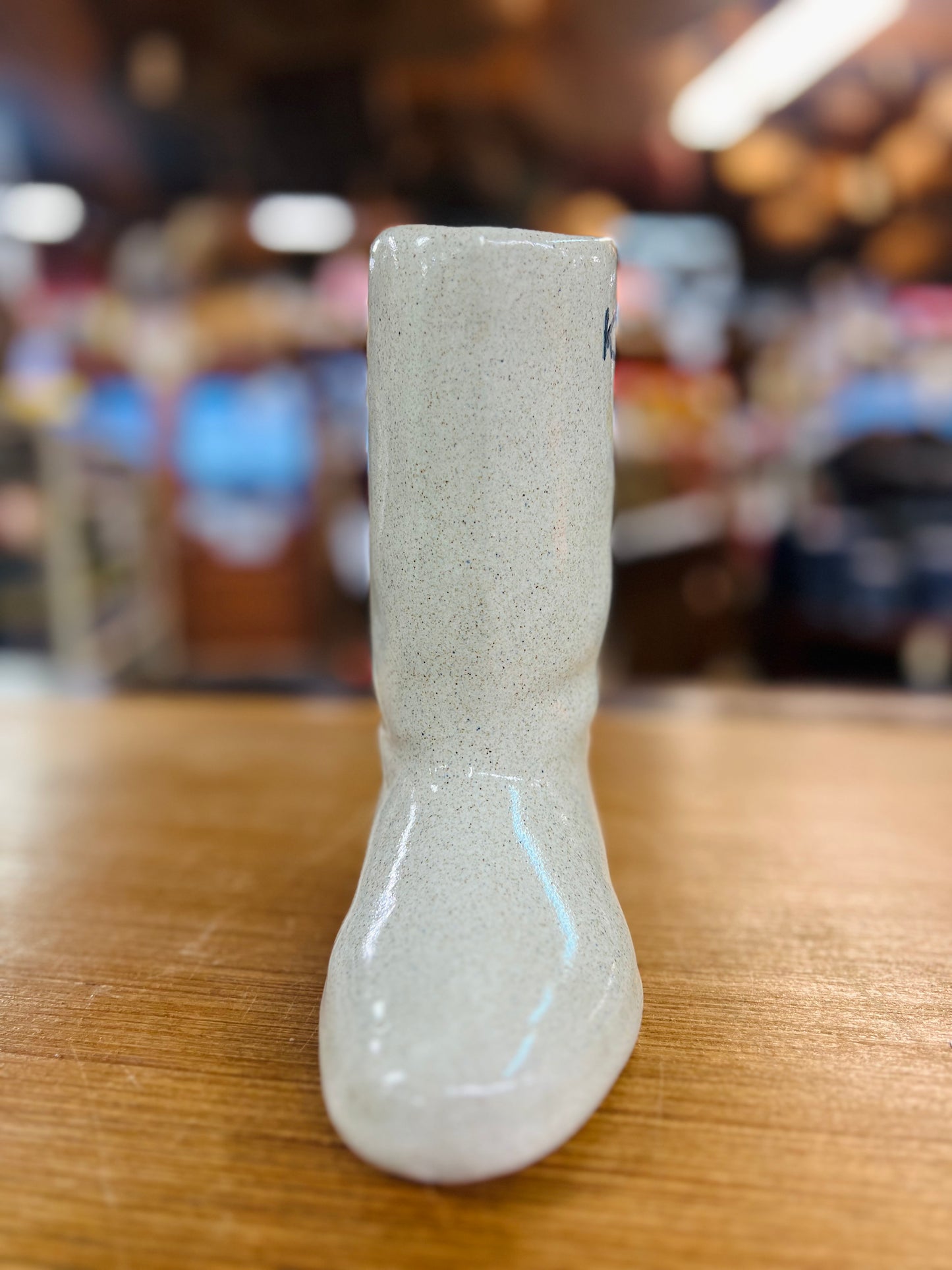 RARE Vintage Bybee Pottery Boot! - Flower Pot Handmade in Bybee, Kentucky