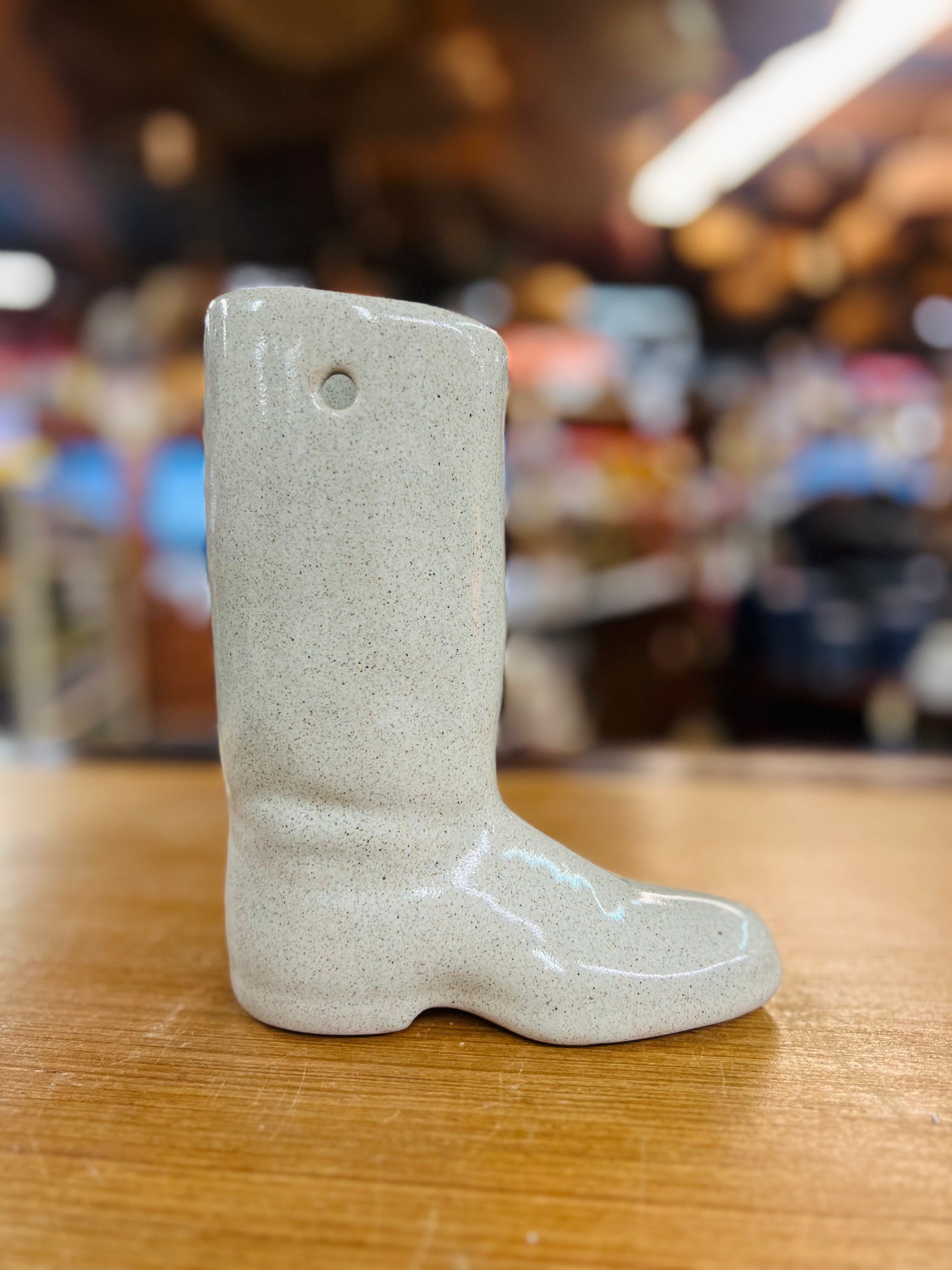 RARE Vintage Bybee Pottery Boot! - Flower Pot Handmade in Bybee, Kentucky