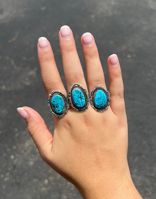 The Lane Kingman Turquoise Sterling Silver Ring