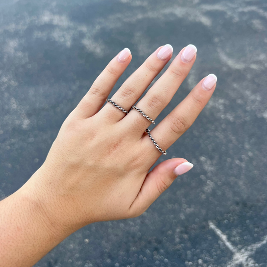 The Sam Twisted Sterling Silver Ring