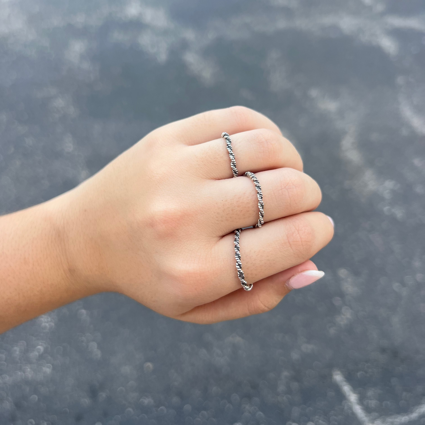 The Sam Twisted Sterling Silver Ring