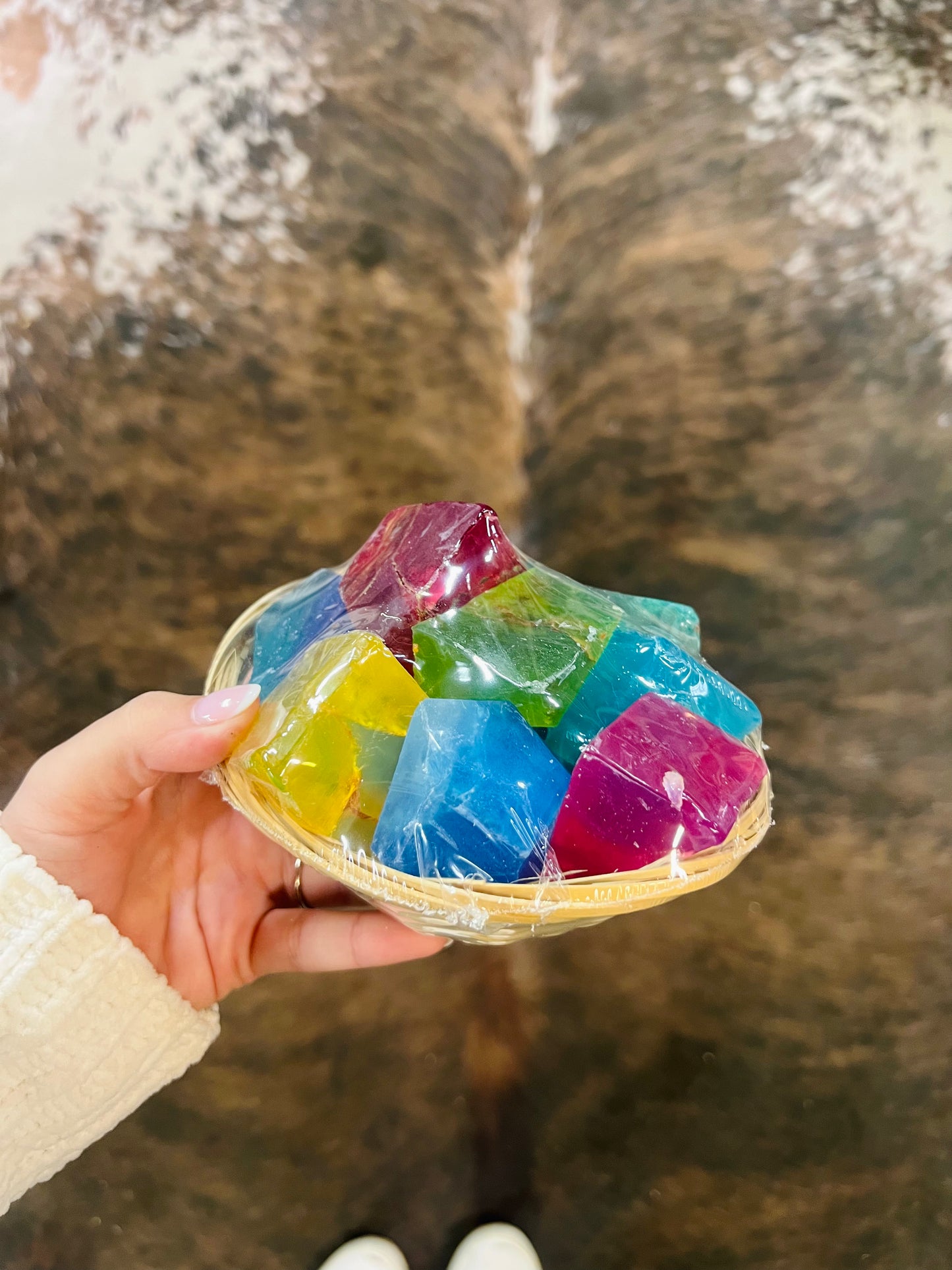 SoapRocks Gems in the Rough 12oz Basket - Vegetable Glycerin Soap