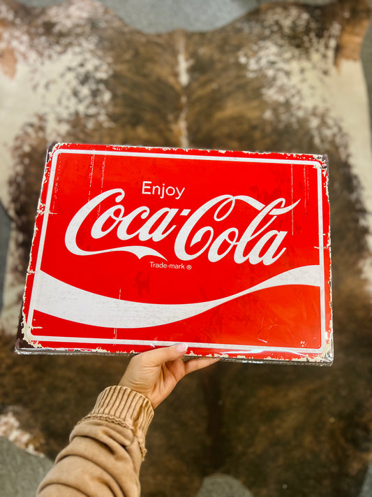 Enjoy Coca Cola Metal sign
