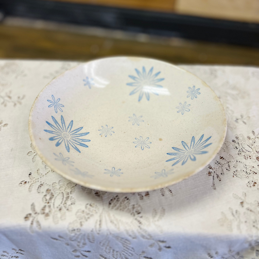 Vintage Blue Flowers Royal China Serving Bowl