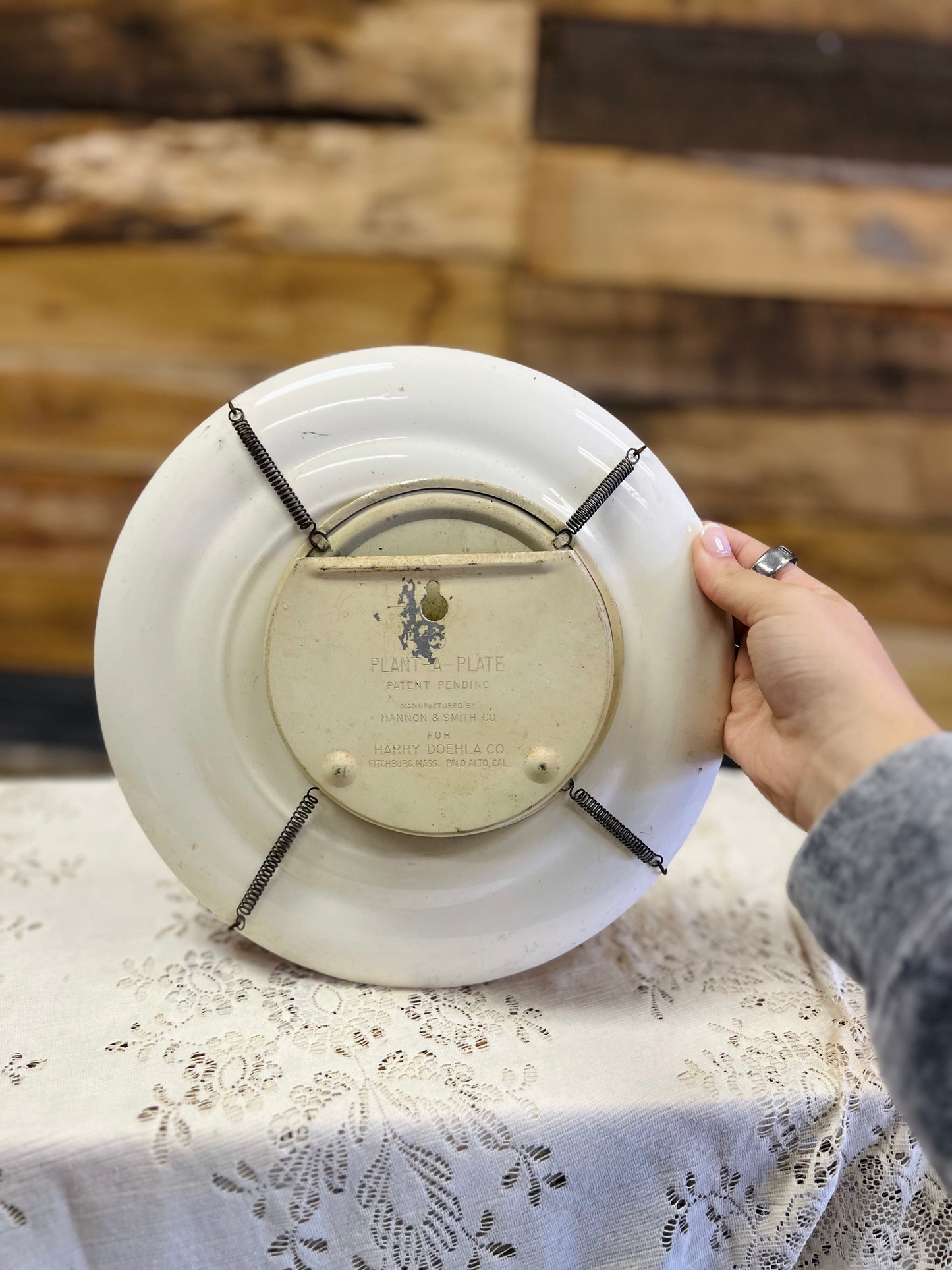 Vintage The Last Supper Collector Plate with Wall Hanger