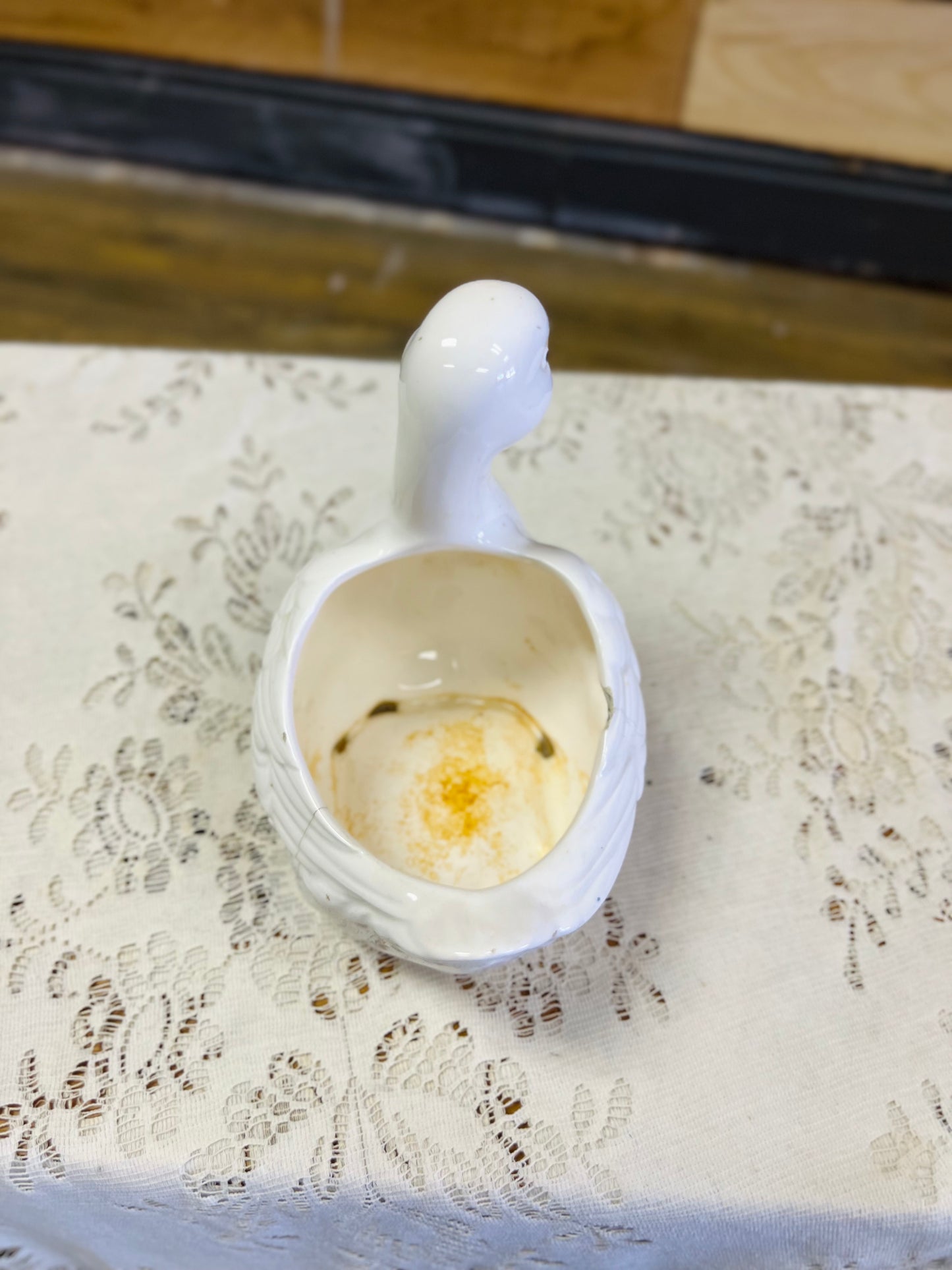 Vintage Duck Ceramic Planter
