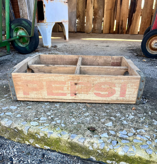 Vintage Drink Pepsi Wood Crate Hopkinsville Ky