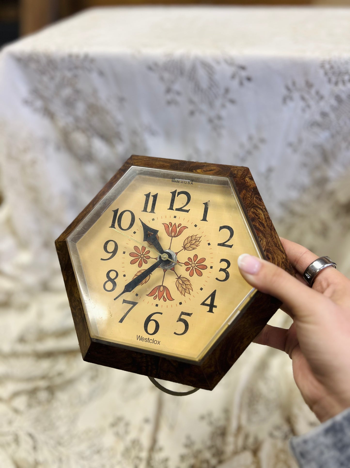 Vintage Westclox Clock - It works!