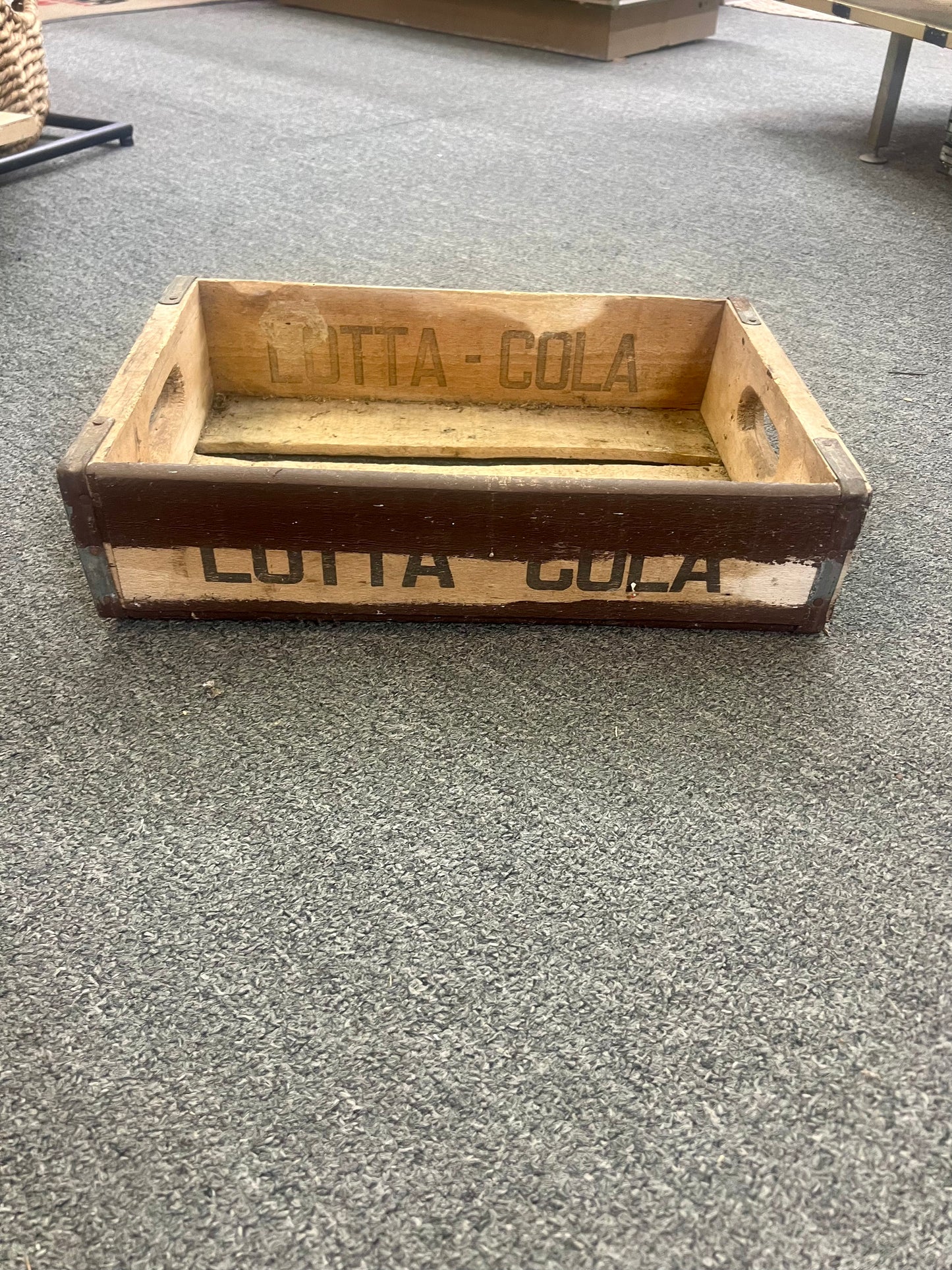 Lotta Cola Wood Crate- Squirt Bottling Company Bowling Green KY