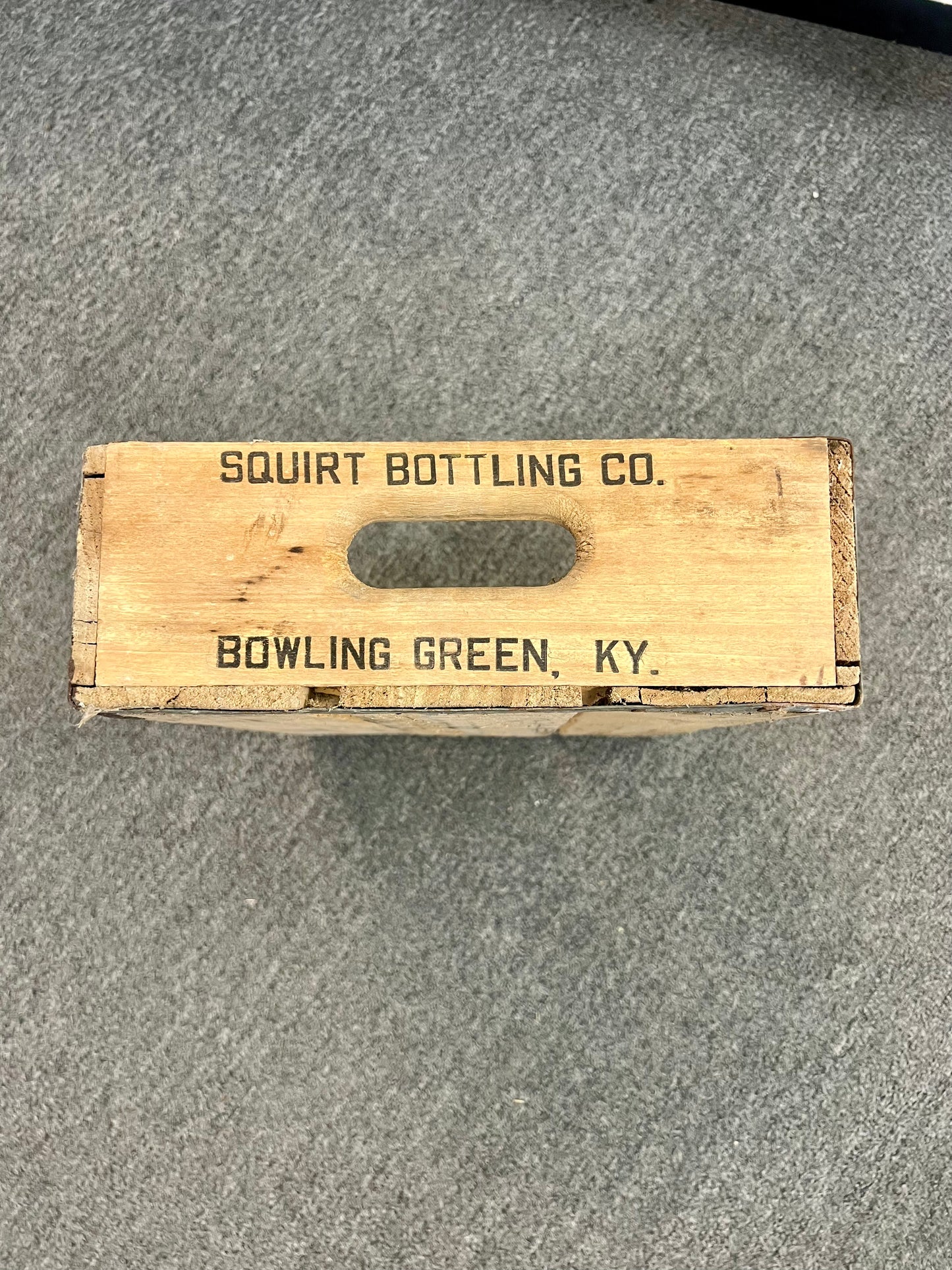 Lotta Cola Wood Crate- Squirt Bottling Company Bowling Green KY