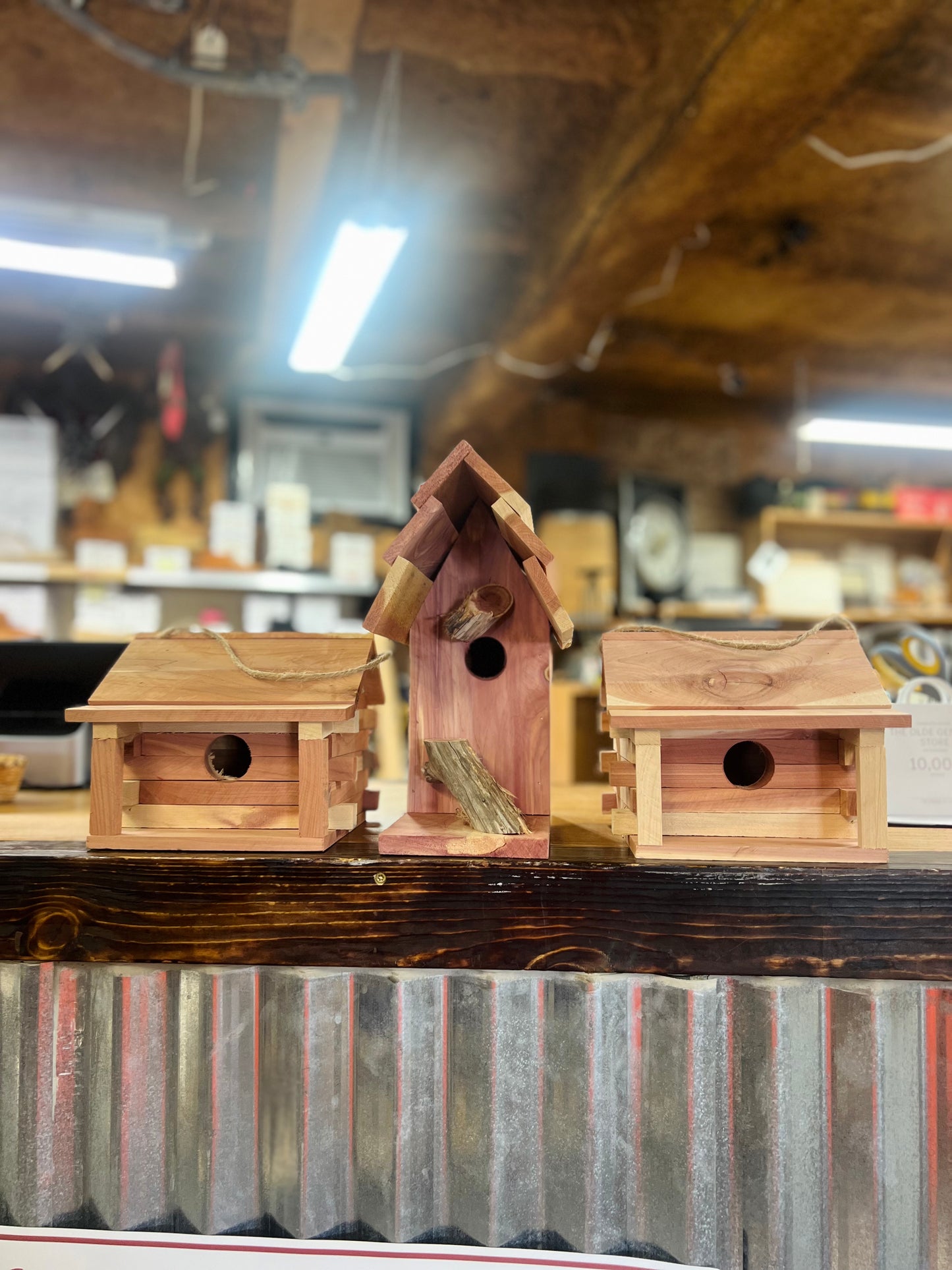 Local Kentucky Made Cedar Birdhouses