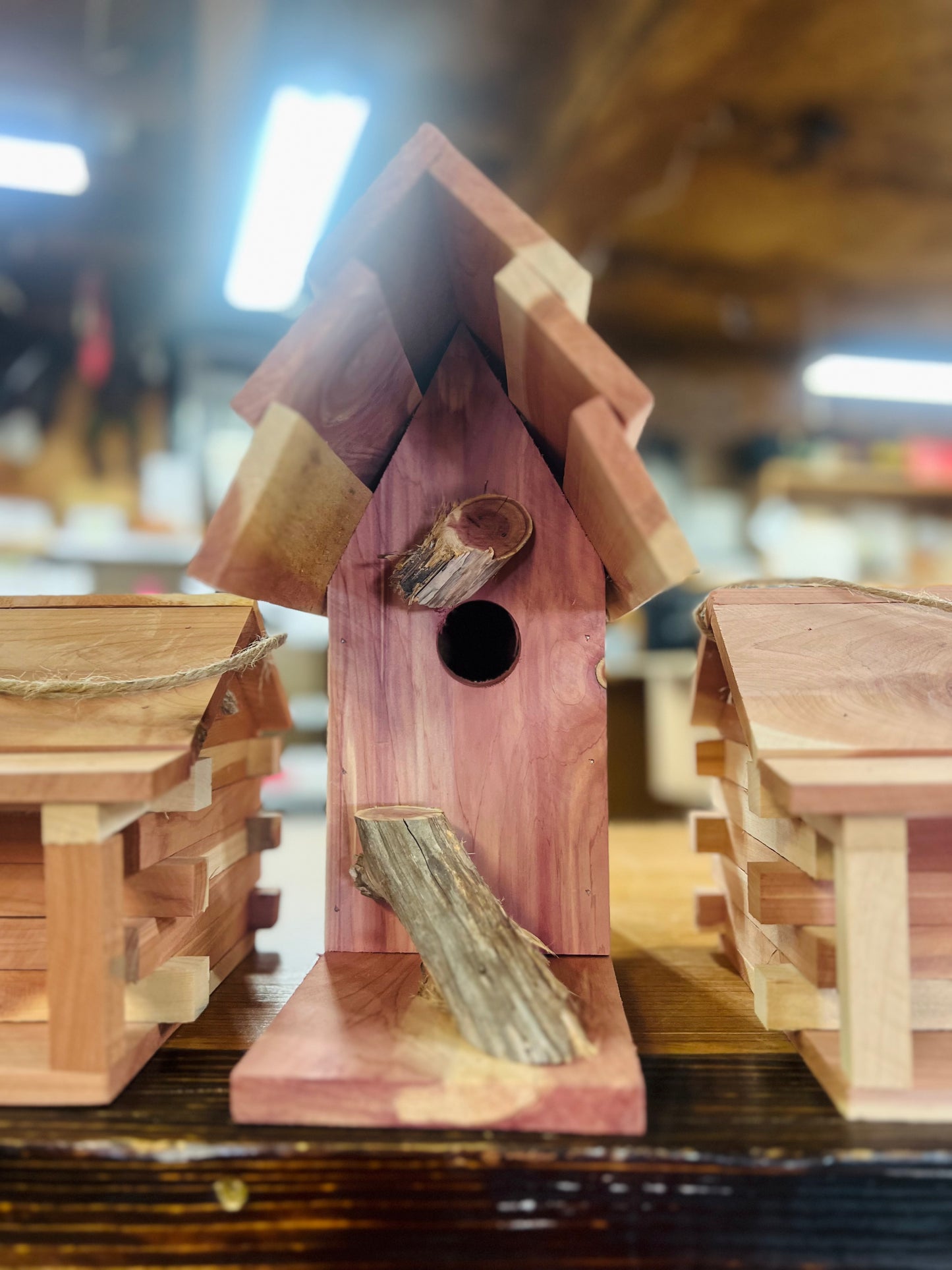 Local Kentucky Made Cedar Birdhouses