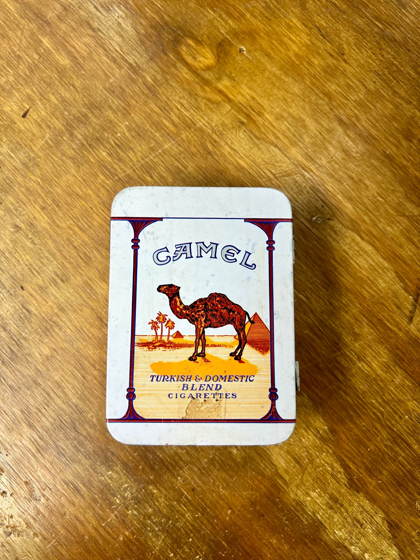 Vintage Camel Metal Tobacco Tin