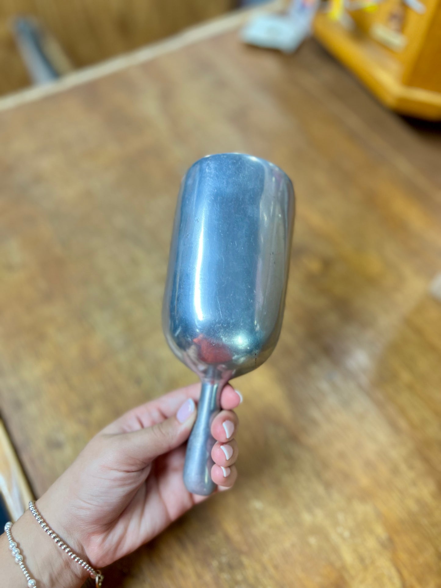 Vintage Small Alumninum Scoop