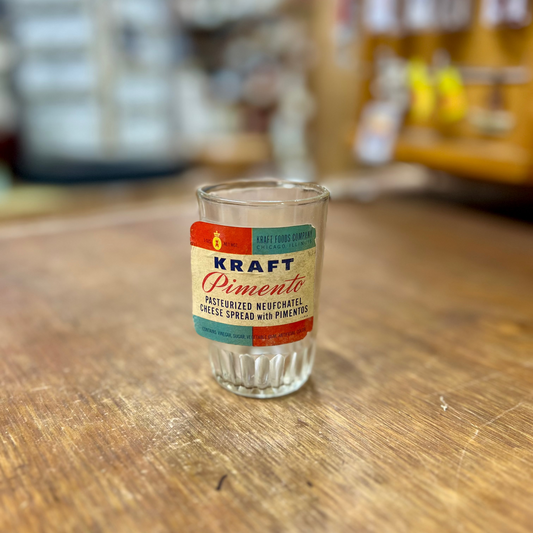 Vintage Kraft Pimento Glass 1950's -1960s Rare  Small