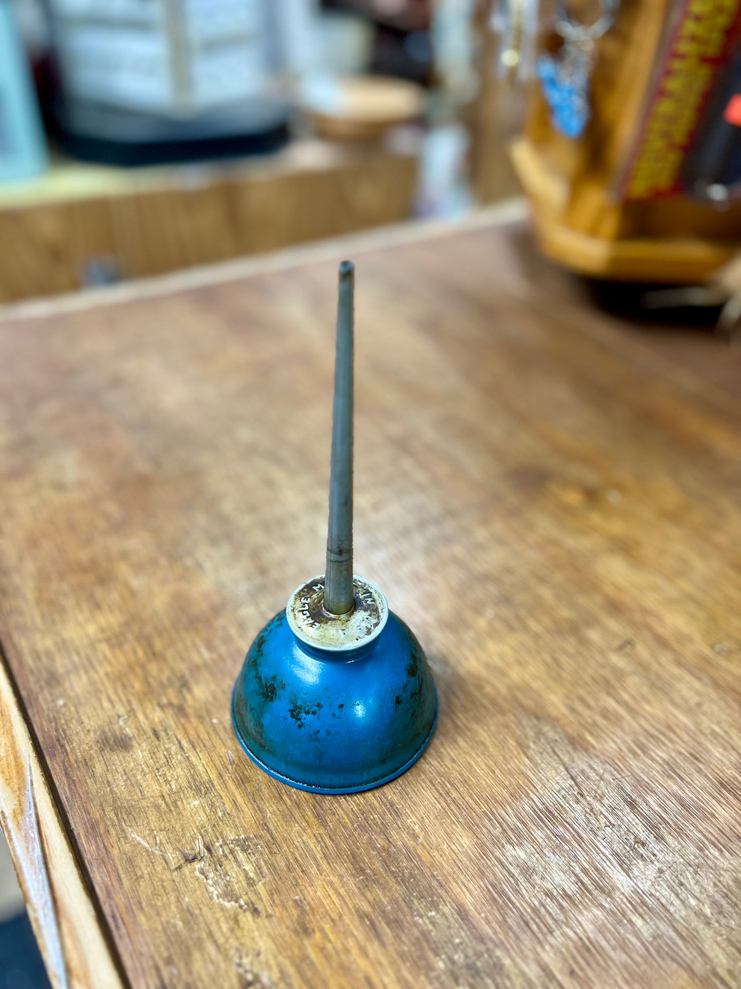 Eagle Oil Can - Blue