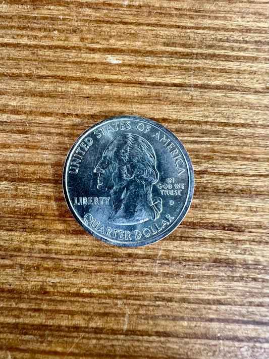 2000 New Hampshire Old Man of the Mountain Quarter D -Denver Mint
