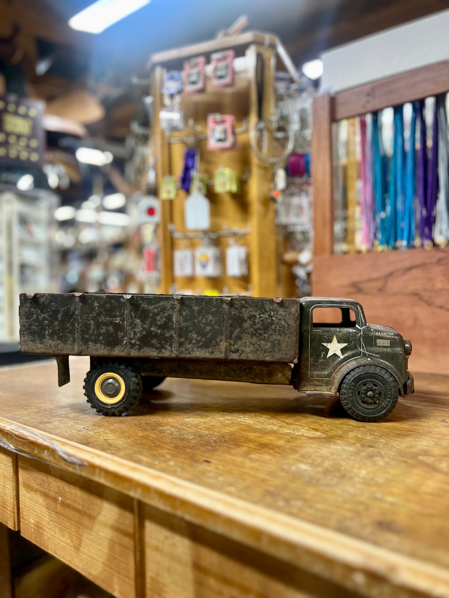 Vintage 1950's Marx Lumar Army Truck
