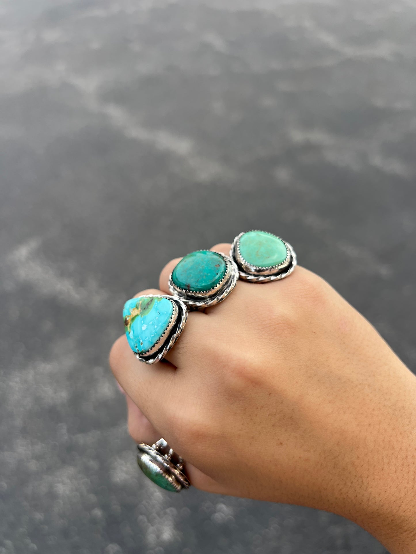 The Della Turquoise Sterling Silver Ring