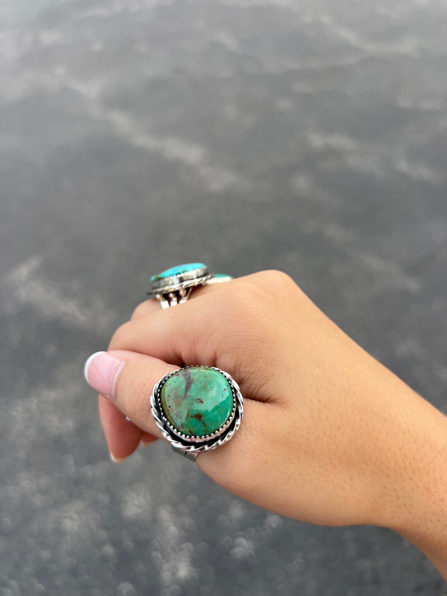 The Della Turquoise Sterling Silver Ring