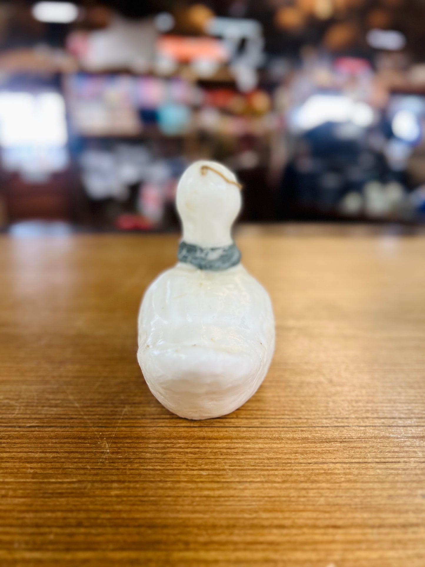 Unique* Duck Candle with Blue Bow