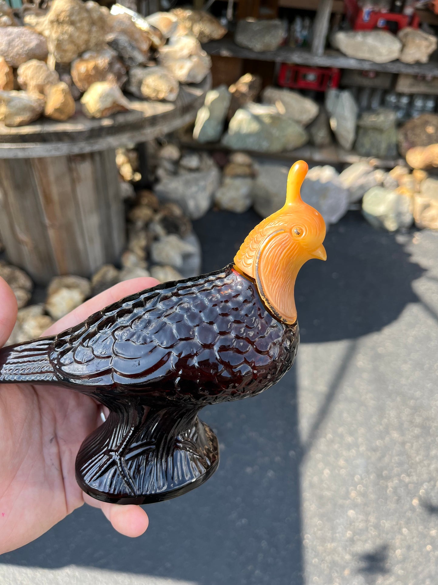 Avon Quail Decanter