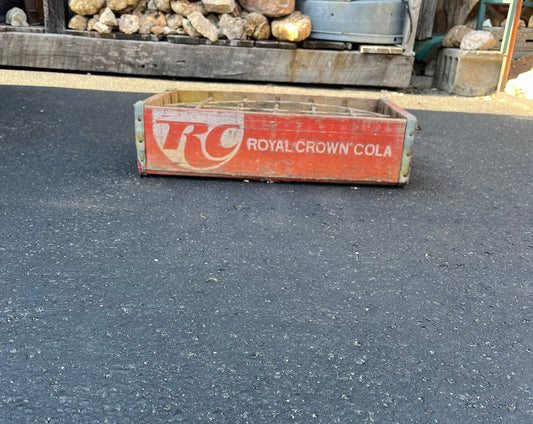 RC Royal Crown Cola Red Crate