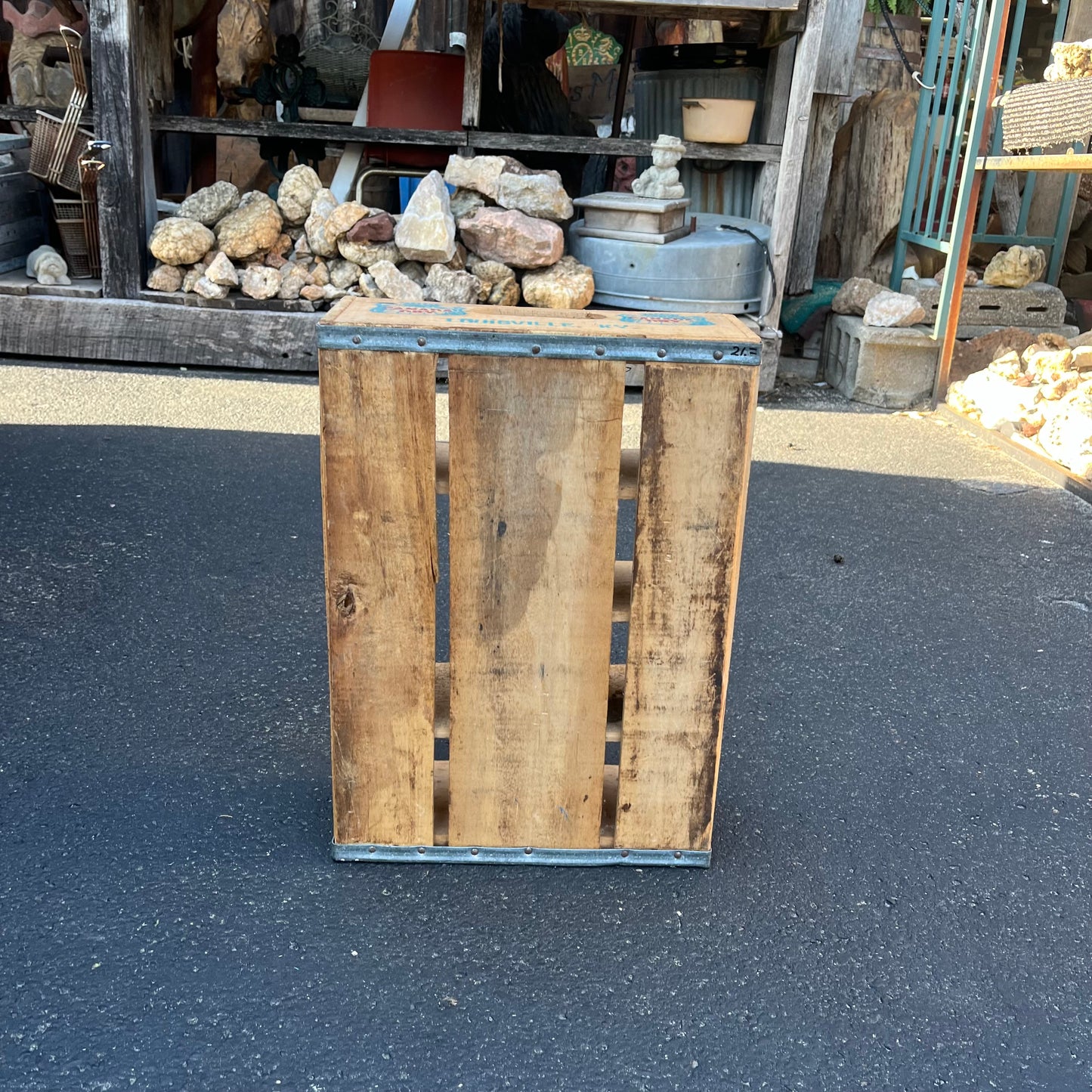 Vintage Canada Dry Wood Crate