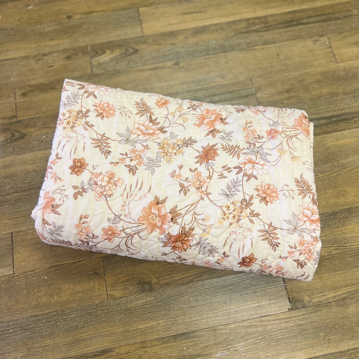 Vintage 1970's Floral Comforter