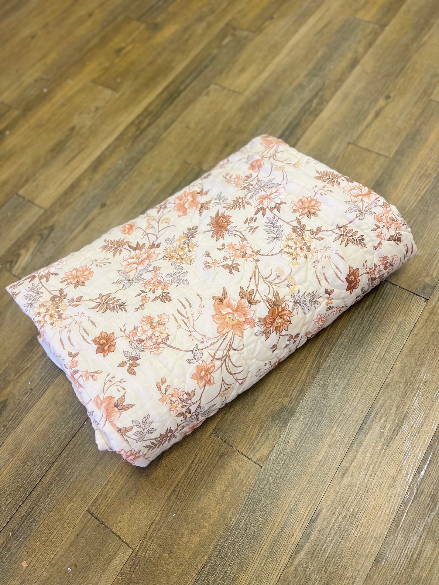 Vintage 1970's Floral Comforter