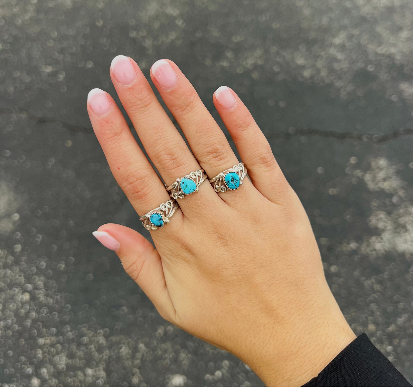 The Kassidy Kingman Turquoise Sterling Silver Ring