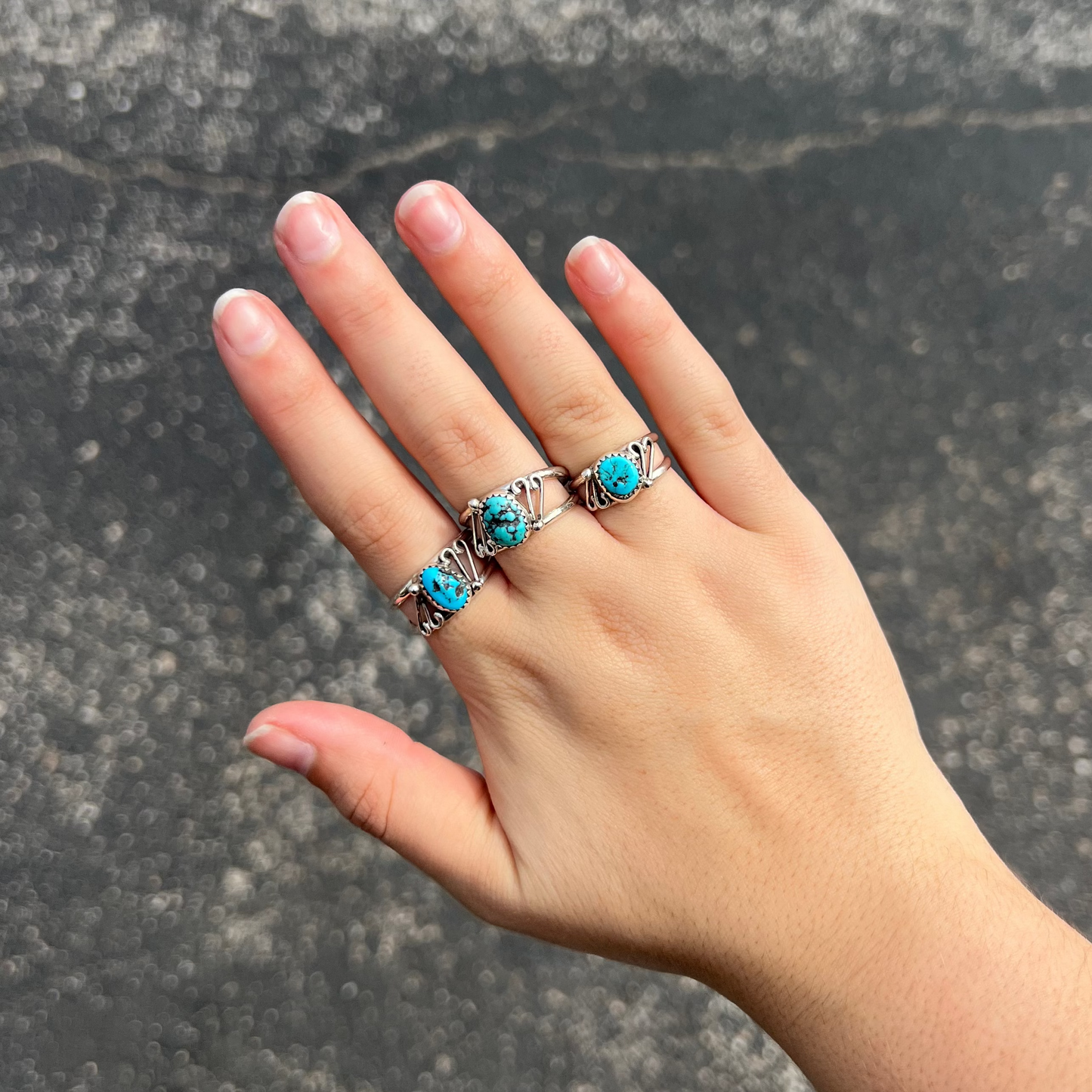 The Kassidy Kingman Turquoise Sterling Silver Ring