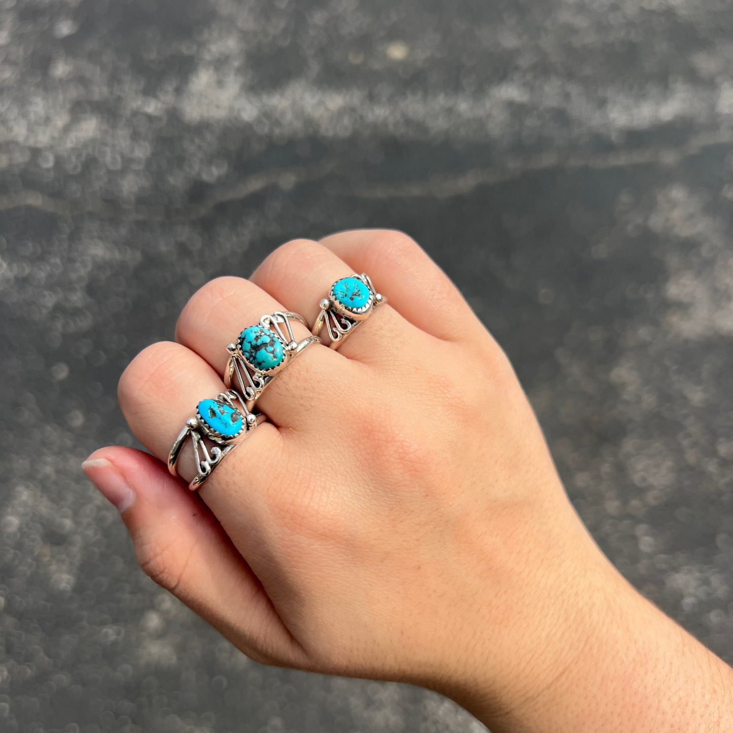 The Kassidy Kingman Turquoise Sterling Silver Ring