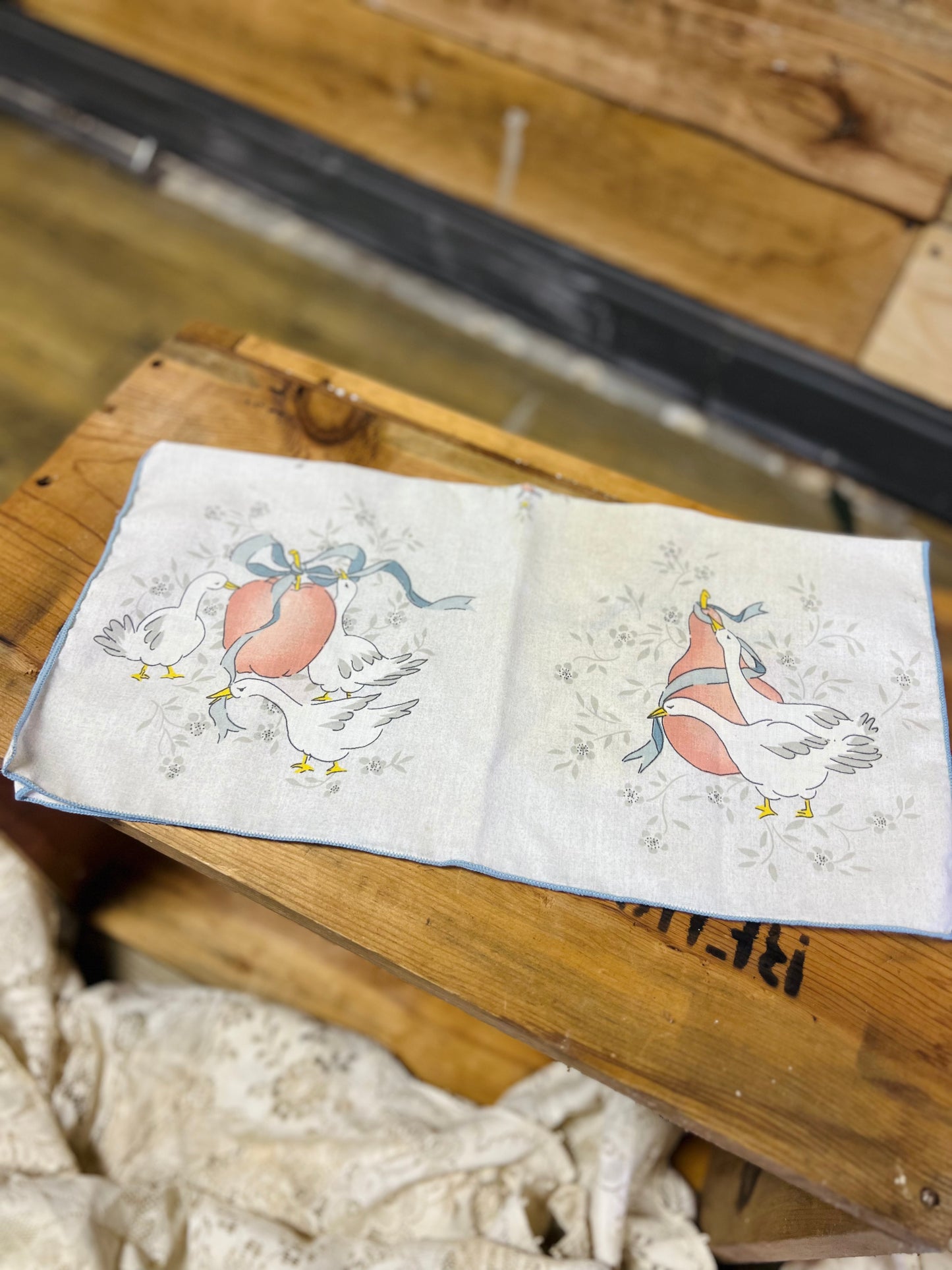 Vintage Marmalade Geese Napkin