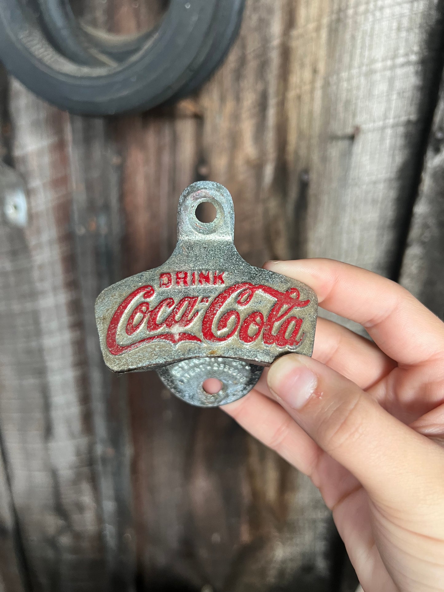 Coca Cola STARR X Wall Mount Bottle Opener Embossed