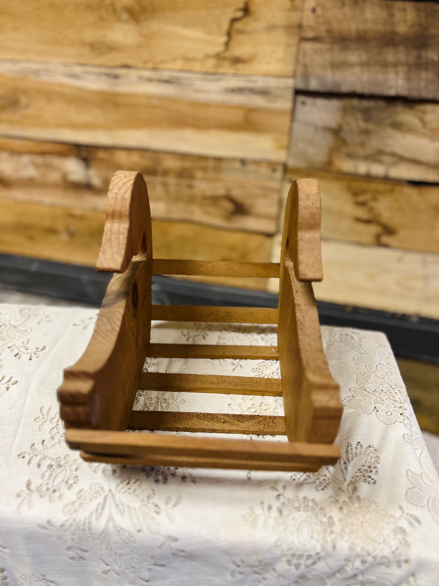 Vintage Goose/Duck Wood Napkin Holder