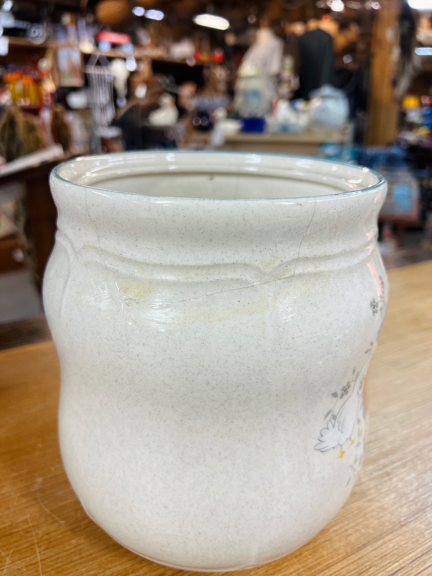 Vintage International Marmalade Goose, Apple, and Bow Cookie Jar