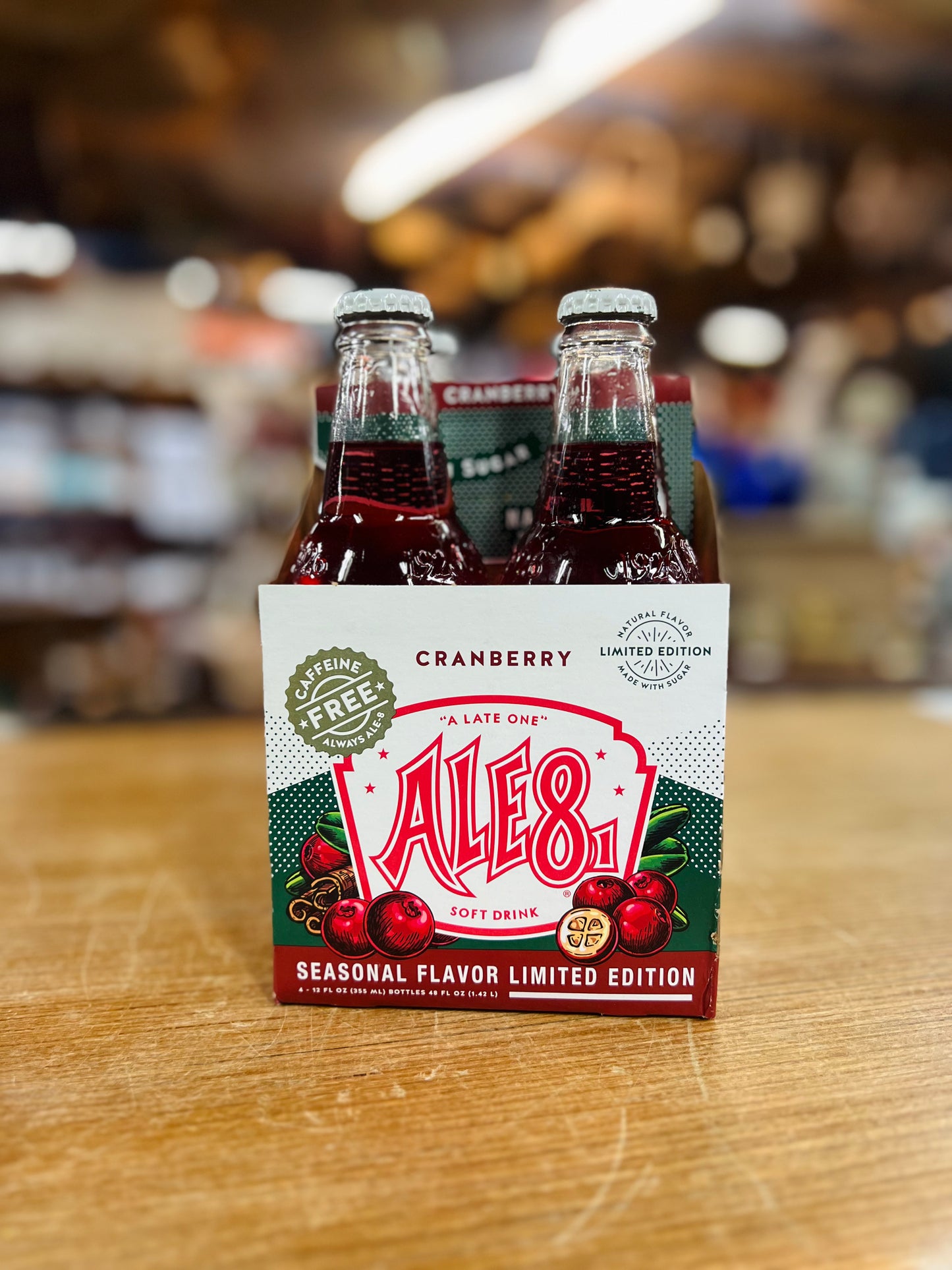 Ale-8-One Cranberry Soft Drink - Case of 4
