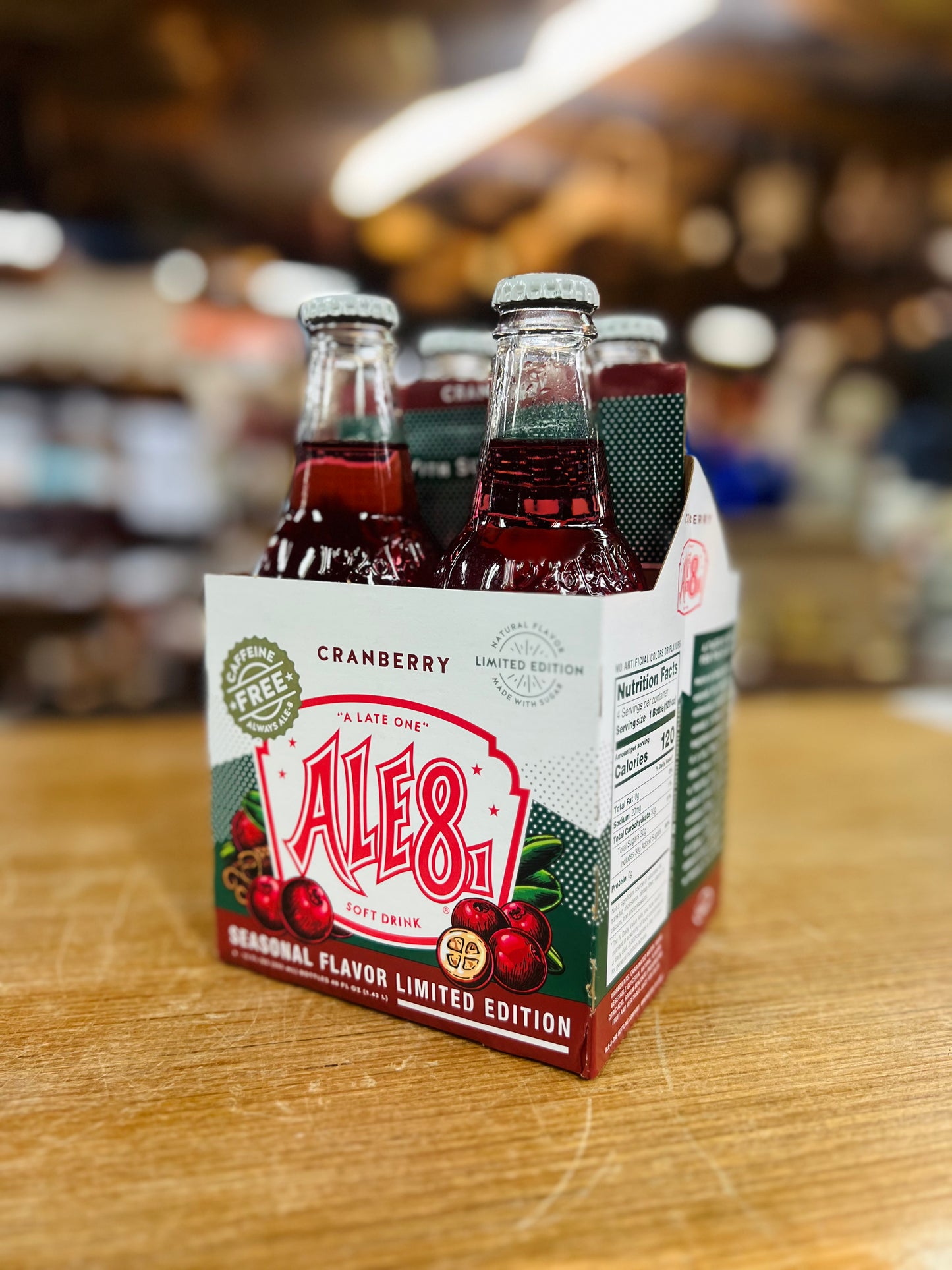 Ale-8-One Cranberry Soft Drink - Case of 4