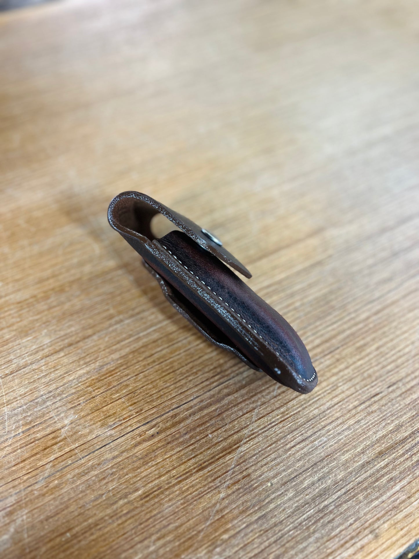 Buck 110 Genuine Leather Knife Case - Plain Design